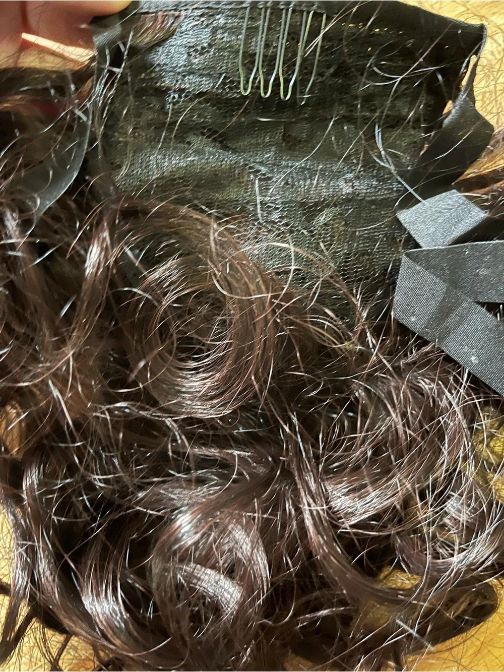 Assorted Women's Wigs Hairpieces and Extensions - Black / Dark Brown